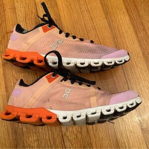 On Cloud Women's Running Shoes CloudFlow Rose/Fiji 35.98686 Size 8W